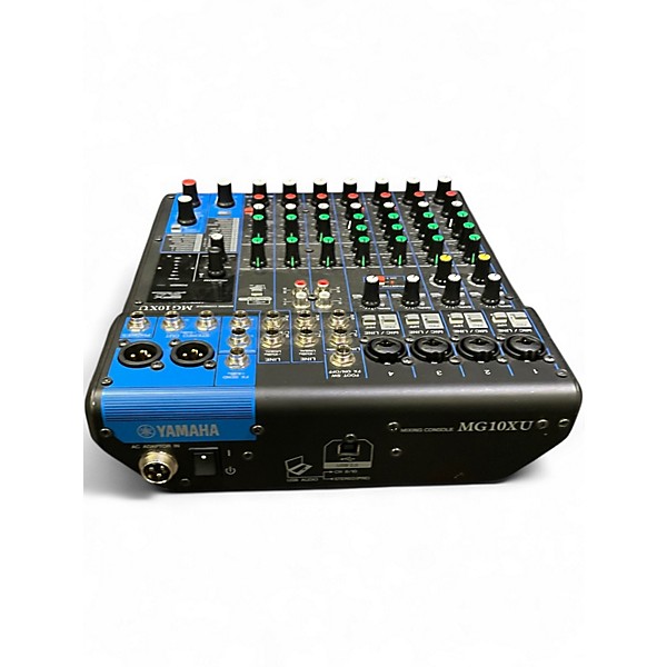 Used Yamaha MG10XU 10 Channel Mixer with Effects Unpowered Mixer