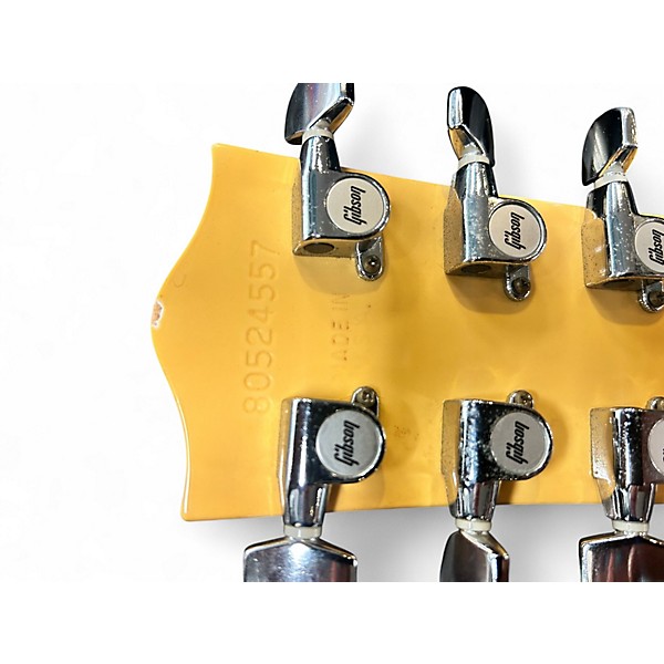 Used 1984 Gibson invader Antique Ivory Solid Body Electric Guitar