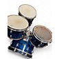 Vintage 1960s Slingerland 4 Piece 4-PIECE DRUM SET Blue Onyx Drum Kit