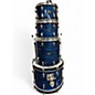 Vintage 1960s Slingerland 4 Piece 4-PIECE DRUM SET Blue Onyx Drum Kit