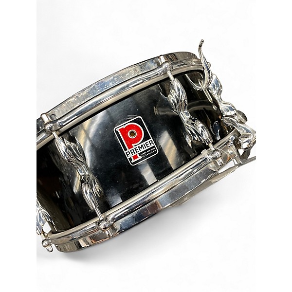 Vintage 1960s Premier 14X5.5 SUPER ACE SNARE DRUM Black Drum