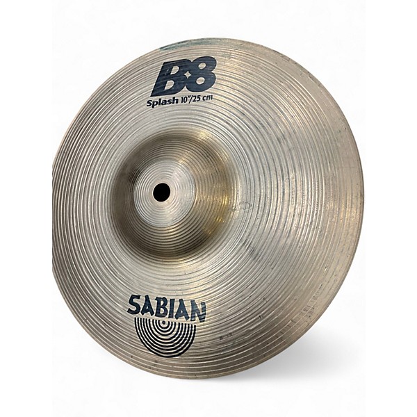 Used SABIAN 10in B8 Splash Cymbal