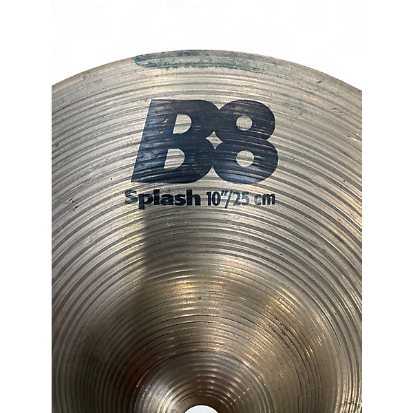 Used SABIAN 10in B8 Splash Cymbal