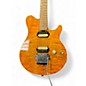 Used Sterling by Music Man AX40 QUILTED GOLD Solid Body Electric Guitar