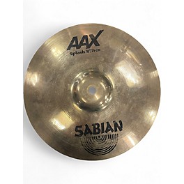 Used SABIAN 10in AAX Splash Brilliant Cymbal