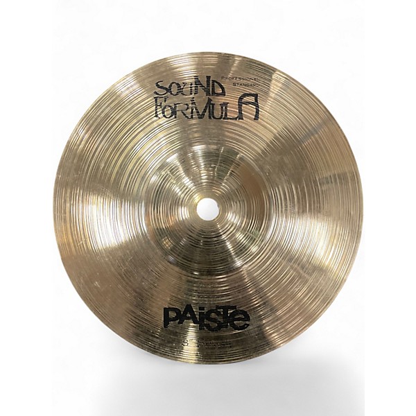 Used Paiste 8in SOUND FORMULA SPLASH Cymbal