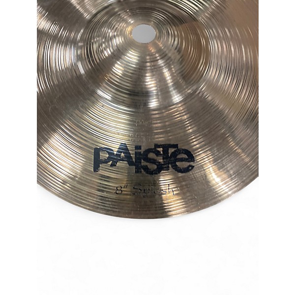 Used Paiste 8in SOUND FORMULA SPLASH Cymbal