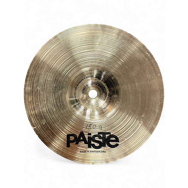 Used Paiste 8in SOUND FORMULA SPLASH Cymbal