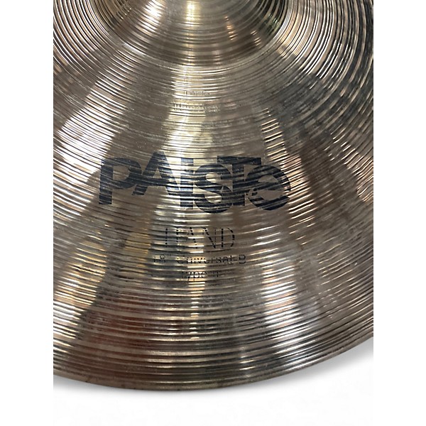 Used Paiste 18in HAND  Cymbal