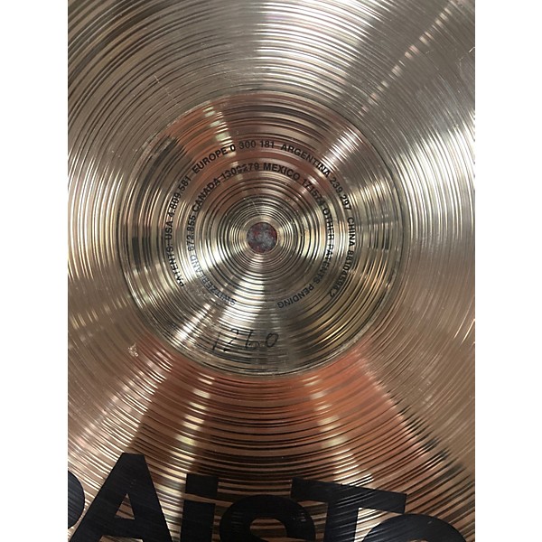 Used SABIAN 17in Thin Crash Cymbal