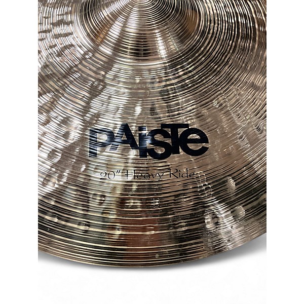 Used Paiste 20in SOUND FORMULA HEAVY Cymbal