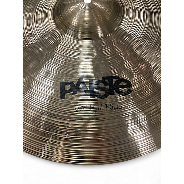Used Paiste 20in SOUND FORMULA FULL Cymbal