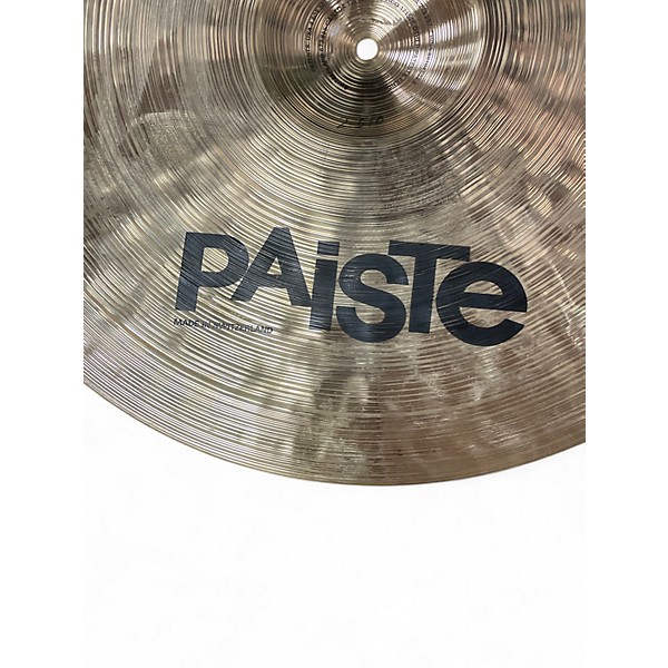 Used Paiste 20in SOUND FORMULA FULL Cymbal