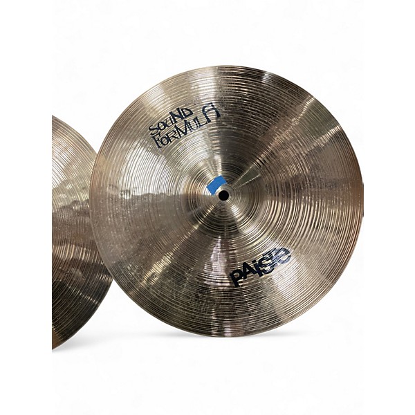 Used Paiste 14in SOUND FORMULA Cymbal
