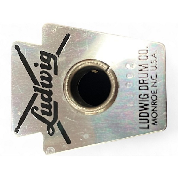 Used Ludwig 4 Piece BIRCH SILVER KEYSTONE RED GRAIN Drum Kit