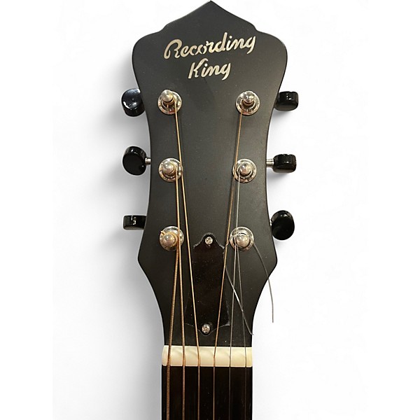 Used Recording King rm-997-vg Green Acoustic Guitar