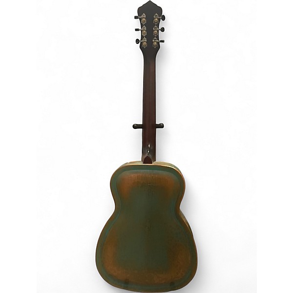 Used Recording King rm-997-vg Green Acoustic Guitar