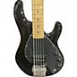 Used Sterling by Music Man SUB Stingray 5 Black Electric Bass Guitar