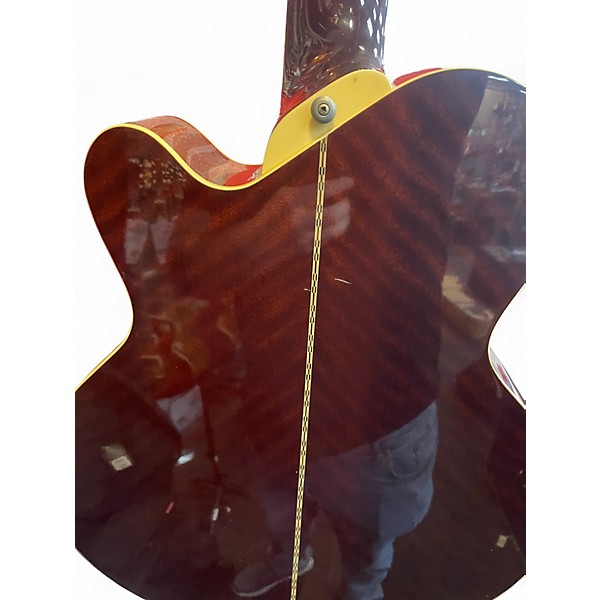 Used Washburn AB-35FL Natural Acoustic Bass Guitar