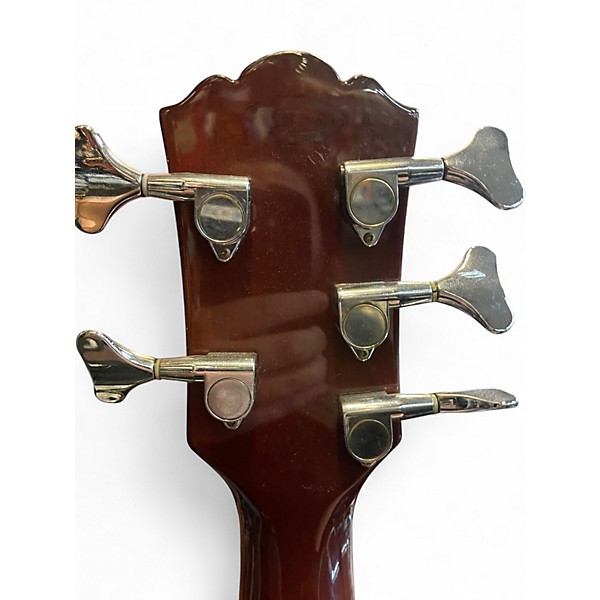 Used Washburn AB-35FL Natural Acoustic Bass Guitar