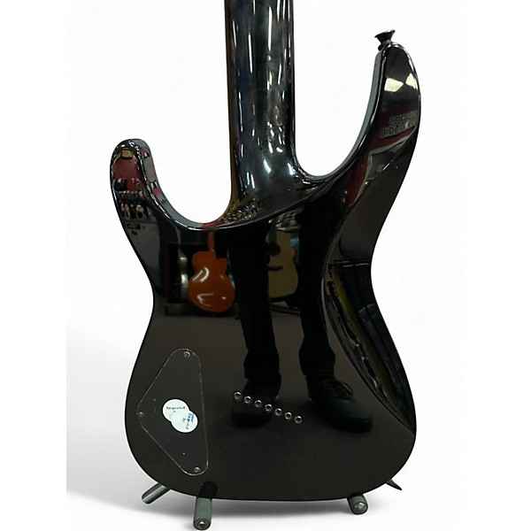 Used Jackson SLATX7Q TRANS BLUE BURST Solid Body Electric Guitar