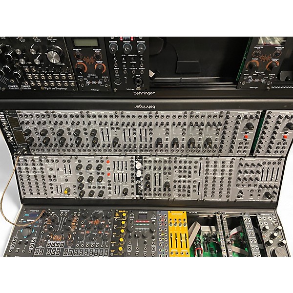 Used Mojotone RACK CASE W/ MODULES INCLUDED Synthesizer