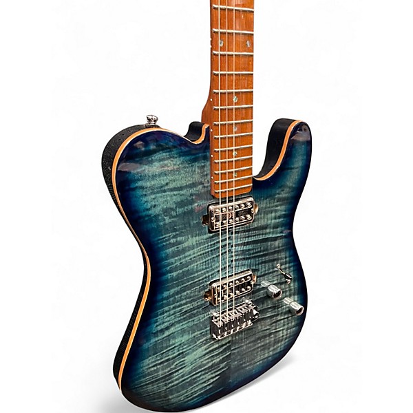 Used Sire Larry Carlton Trans Blue Solid Body Electric Guitar