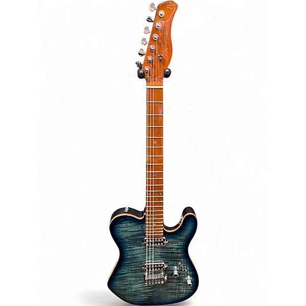 Used Sire Larry Carlton Trans Blue Solid Body Electric Guitar