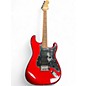 Used Fender PLAYER SERIES STRATOCASTER Chrome Red Solid Body Electric Guitar thumbnail