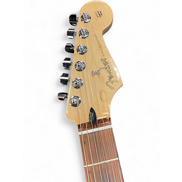 Used Fender PLAYER SERIES STRATOCASTER Chrome Red Solid Body Electric Guitar