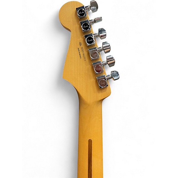 Used Fender Standard Stratocaster HSS Plus Top Aged Cherry Burst Solid Body Electric Guitar