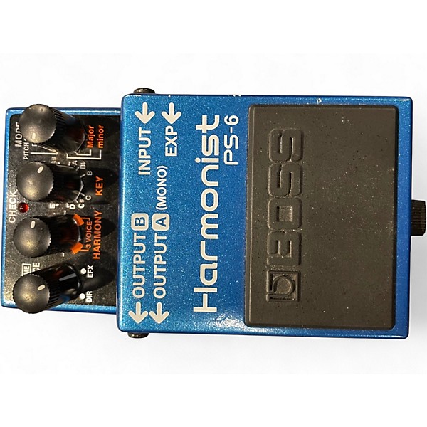 Used BOSS PS6 Harmonist Effect Pedal