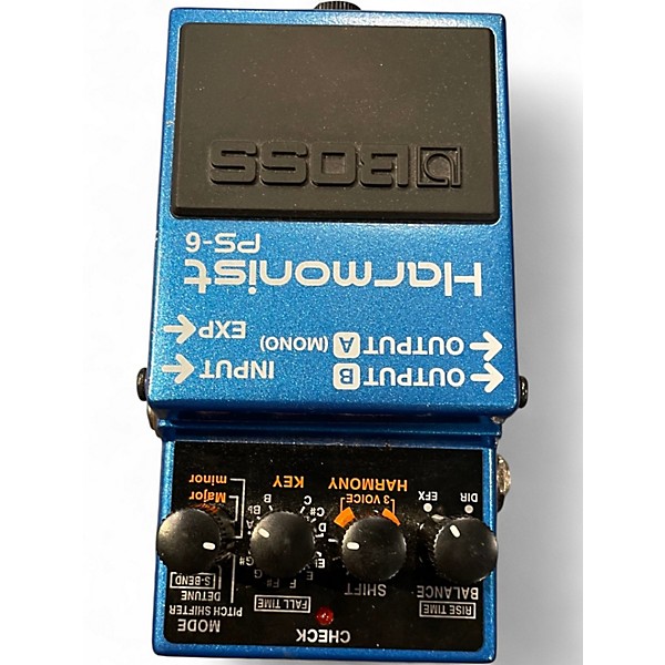 Used BOSS PS6 Harmonist Effect Pedal