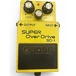 Used BOSS SD1 Super Overdrive Effect Pedal