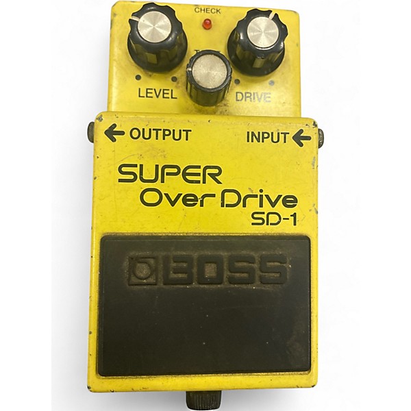 Used BOSS SD1 Super Overdrive Effect Pedal