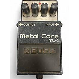 Used BOSS ML2 Metal Core Distortion Effect Pedal