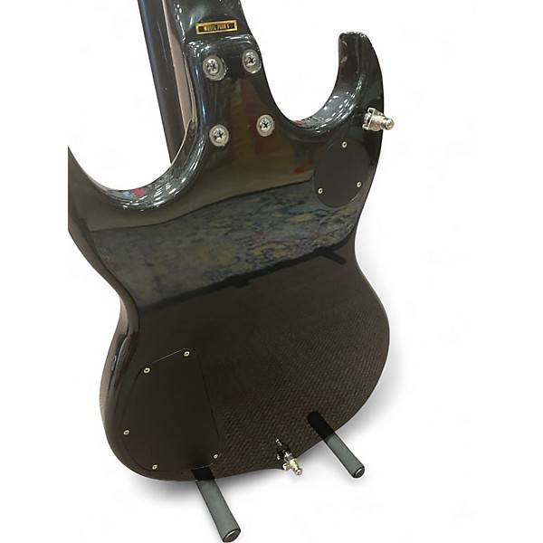 Used Silvertone Paul Stanley PSSN1 Black Solid Body Electric Guitar