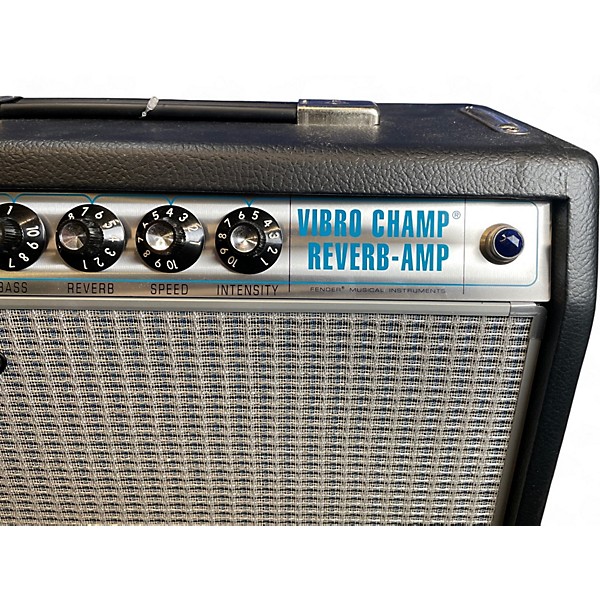 Used 2025 Fender 1968 Custom Vibro Champ Reverb Tube Guitar Combo Amp