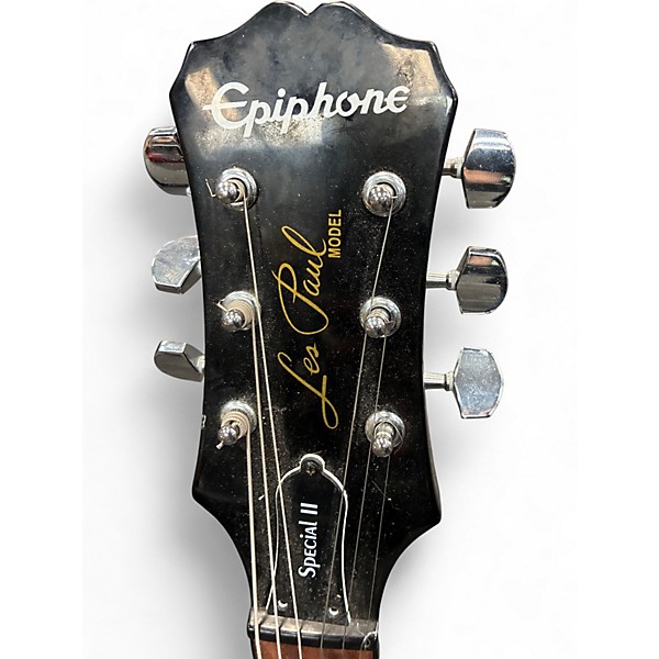 Used Epiphone Les Paul Special II 2 Tone Sunburst Solid Body Electric Guitar