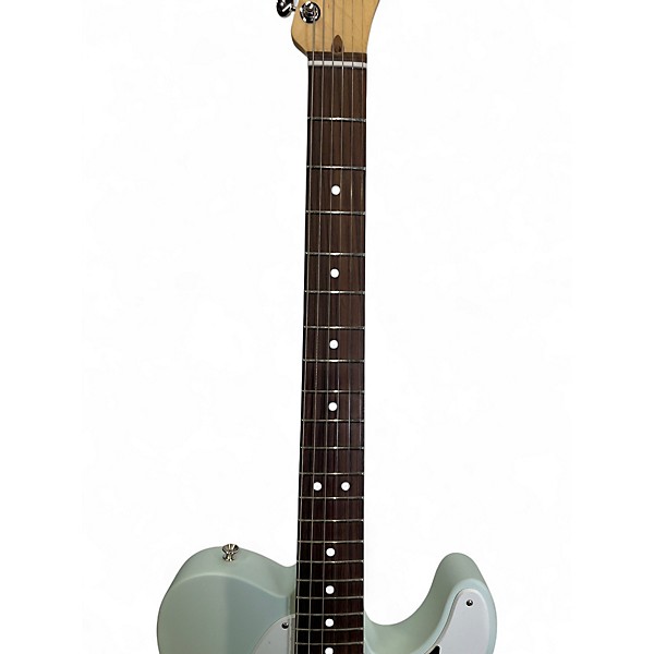 Used Fender American Performer Telecaster Surf Green Solid Body Electric Guitar