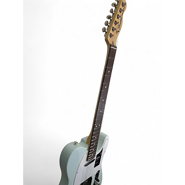 Used Fender American Performer Telecaster Surf Green Solid Body Electric Guitar