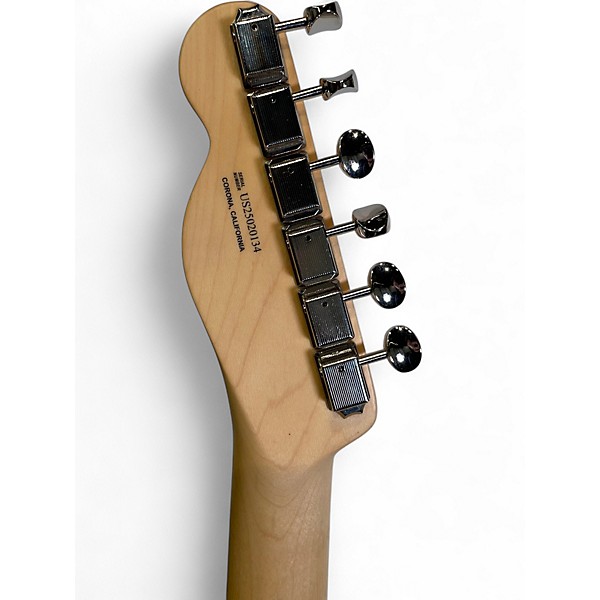 Used Fender American Performer Telecaster Surf Green Solid Body Electric Guitar