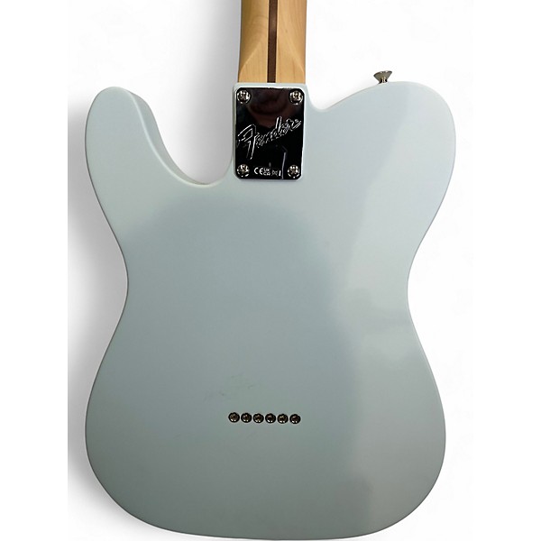 Used Fender American Performer Telecaster Surf Green Solid Body Electric Guitar