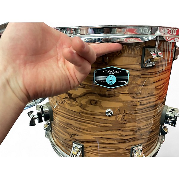 Used Odery 4 Piece CAFE KIT Natural Drum Kit