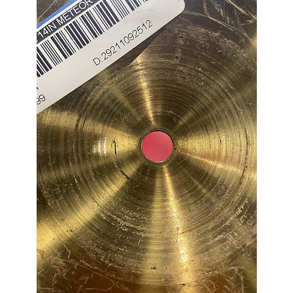 Used MEINL 14in METEOR Cymbal