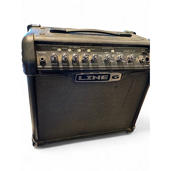 Used Line 6 Spider IV 15W 1X8 Guitar Combo Amp