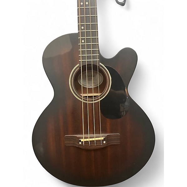 Used Mitchell T239BCE-BST Brown Acoustic Bass Guitar