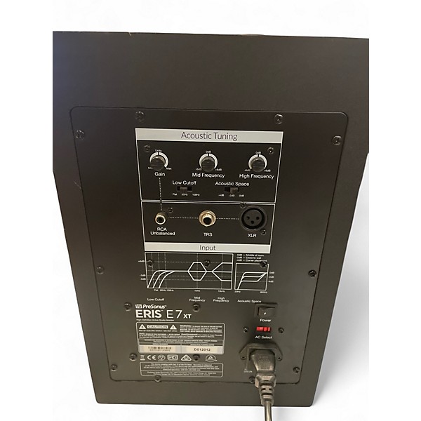 Used PreSonus ERIS E7 XT PAIR MONITOR SPEAKER Powered Monitor