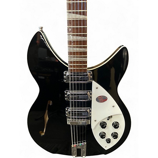 Used Rickenbacker 1993Plus 12 String Jetglo Hollow Body Electric Guitar