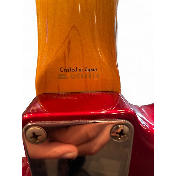 Used Fender Jaguar Candy Apple Red Solid Body Electric Guitar